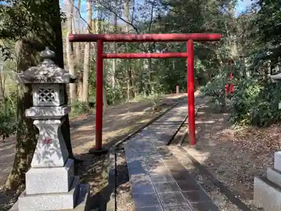 谷保天満宮の鳥居