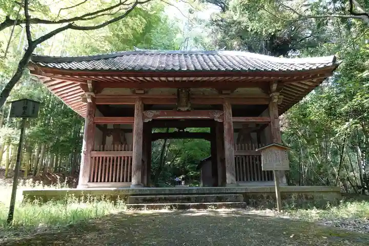 勝持寺(花の寺)の山門・神門