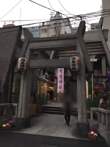 烏森神社の鳥居