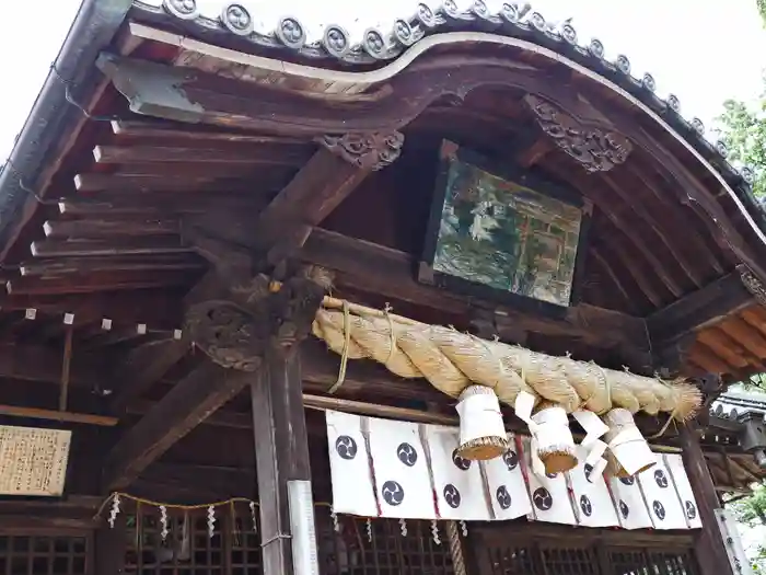 鰐河神社の本殿