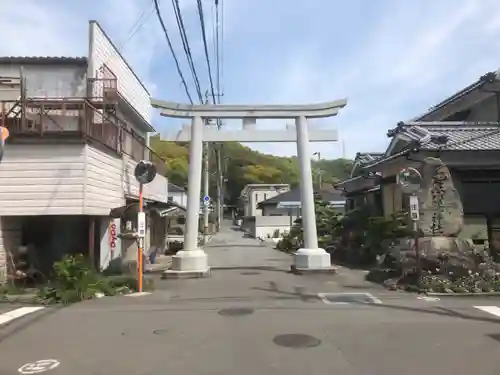 還熊八幡神社の鳥居