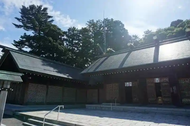 石川護國神社の本殿・本堂