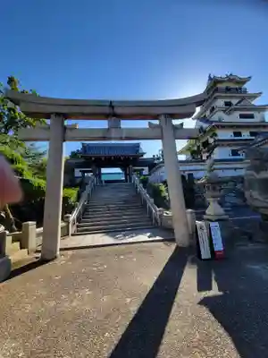 吹揚神社の鳥居