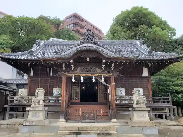 篠原嚴島神社の本殿・本堂