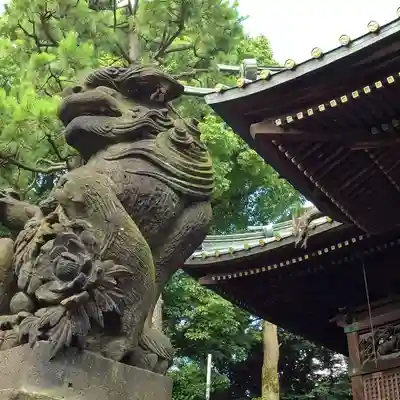 荏原神社の狛犬