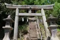 大六天麻王神社の鳥居