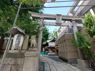 小野照崎神社の鳥居