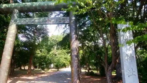 南幌神社の鳥居