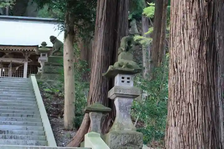 八幡神社(岩窪切岸城址)の景色