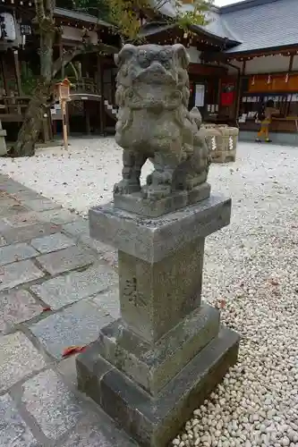 石切劔箭神社上之社の狛犬