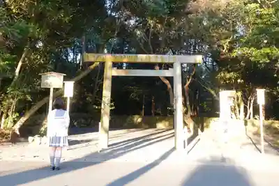 倭姫宮(皇大神宮別宮)の鳥居