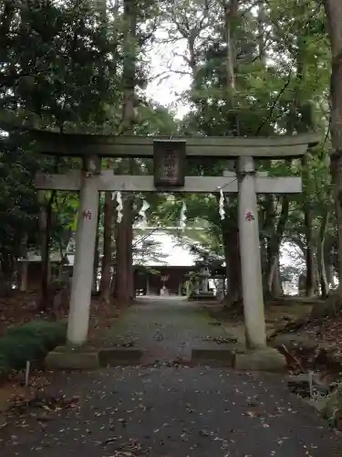 東蕗田天満社の鳥居