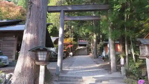 仁科神明宮の鳥居