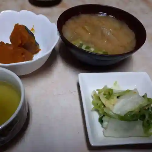 蓮久寺の食事