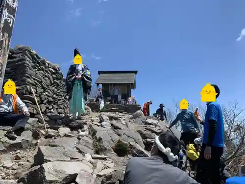 山家神社奥宮のお祭り