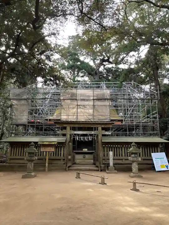 奥宮(鹿島神宮摂社)の本殿・本堂