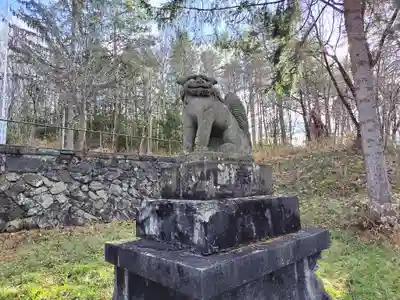 愛別神社の狛犬