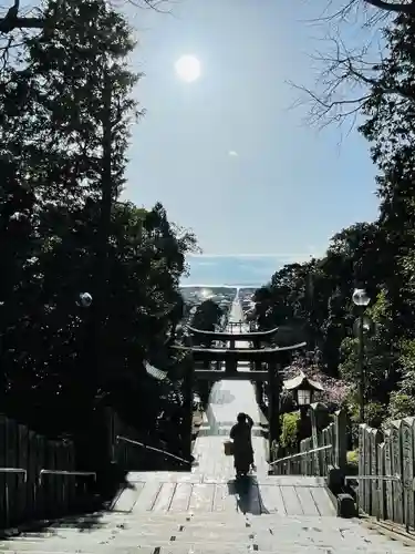 宮地嶽神社の鳥居