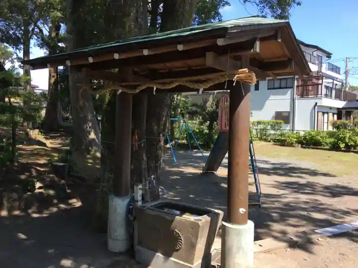 右内神社の手水舎