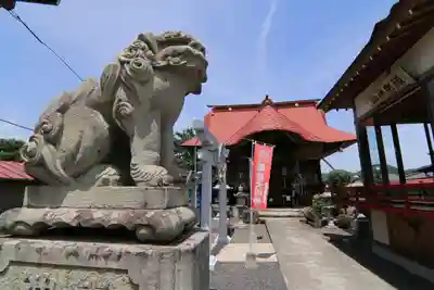 大鏑神社の狛犬