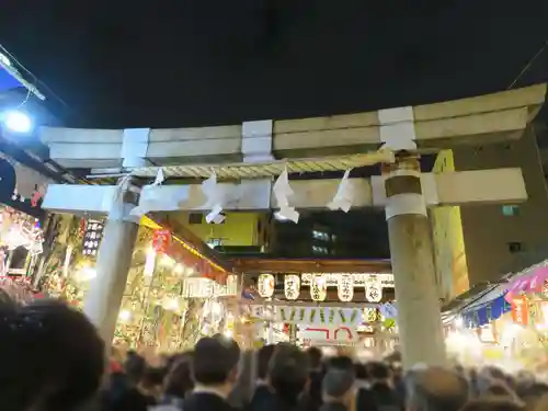 鷲神社の鳥居