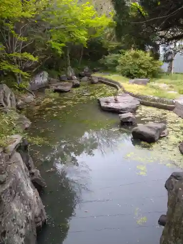 城山稲荷神社の庭園