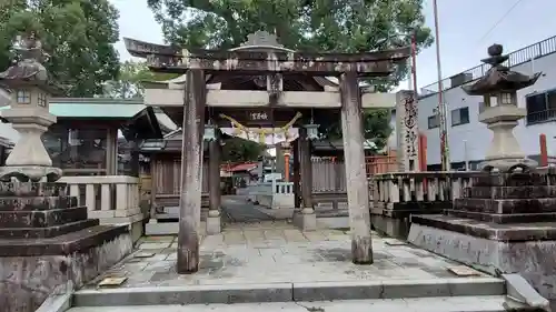 蟻通神社の鳥居