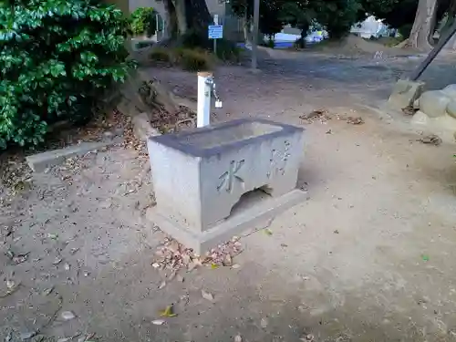 八幡社（大塚八幡社）の手水舎