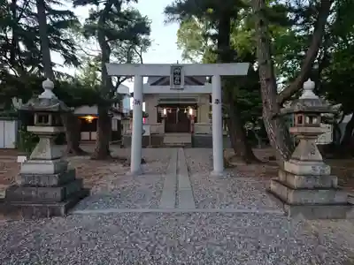 神宮社の鳥居