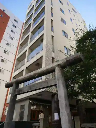 飯倉熊野神社の鳥居