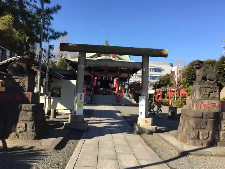 羽田神社の鳥居