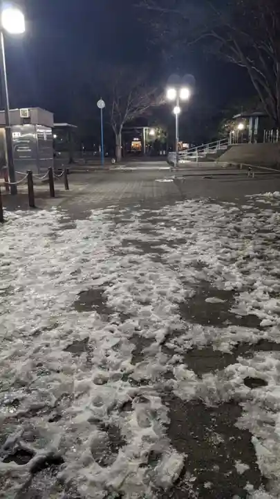 溝旗神社(肇國神社)の周辺