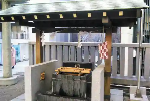 宮益御嶽神社の手水舎