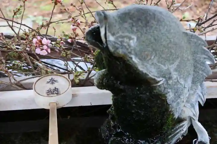 神炊館神社 ⁂奥州須賀川総鎮守⁂の手水舎