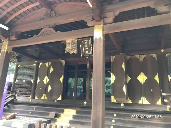渋谷氷川神社の本殿・本堂