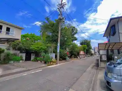 深島神社（柳原）の自然