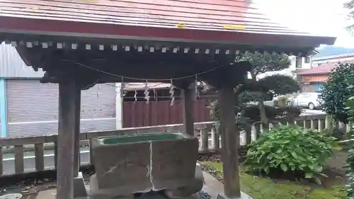 荻野神社の手水舎