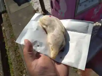 白兎神社の食事