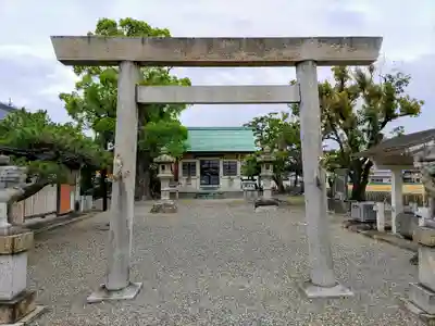 古政神社の鳥居