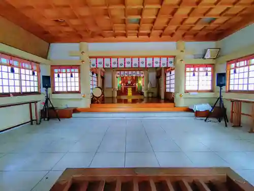 六所社（下飯田）の本殿・本堂