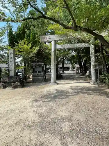 小垣江神明神社の鳥居