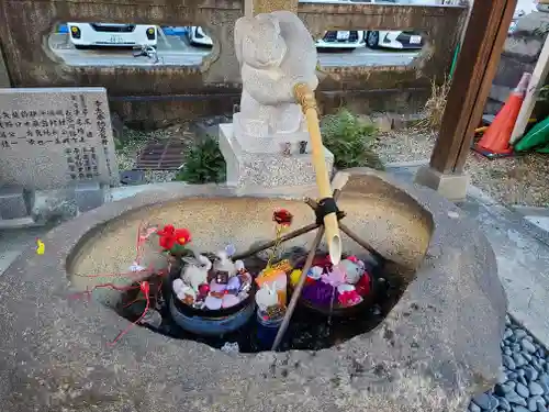 三輪神社の手水舎