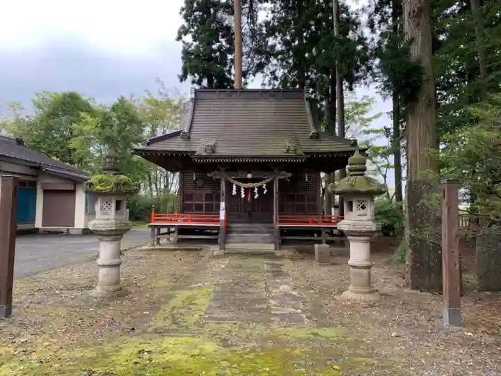 石鳥谷熊野神社の本殿・本堂