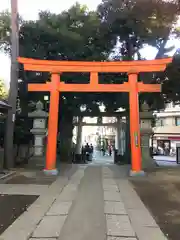 天沼八幡神社の鳥居