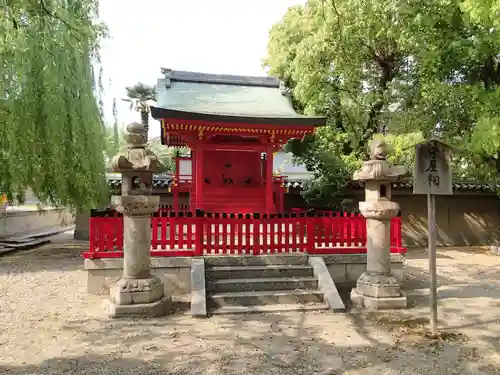 守屋祠（四天王寺境内社）の本殿