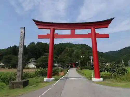 度津神社の鳥居