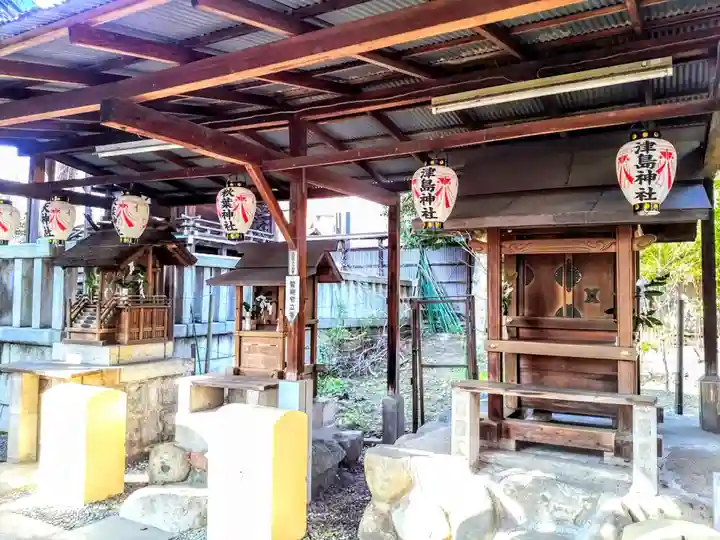 八幡社(中島八幡社)の末社・摂社