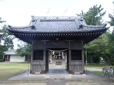 津毛利神社の山門・神門