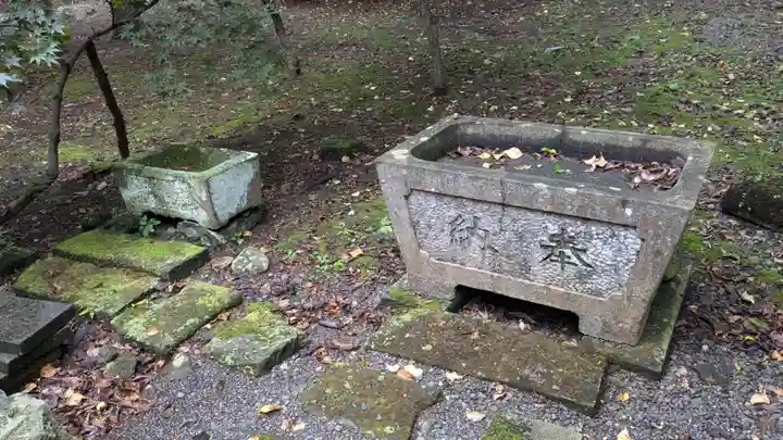 遠軽神社の手水舎