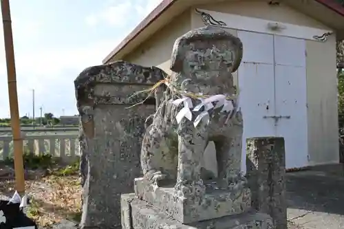 天佐自能和氣神社の狛犬